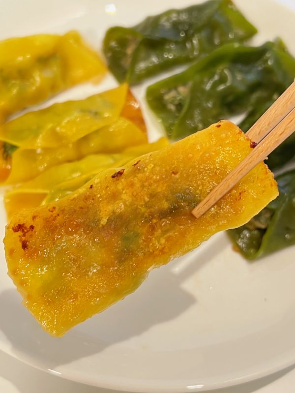 酥脆鲜香茴香锅贴