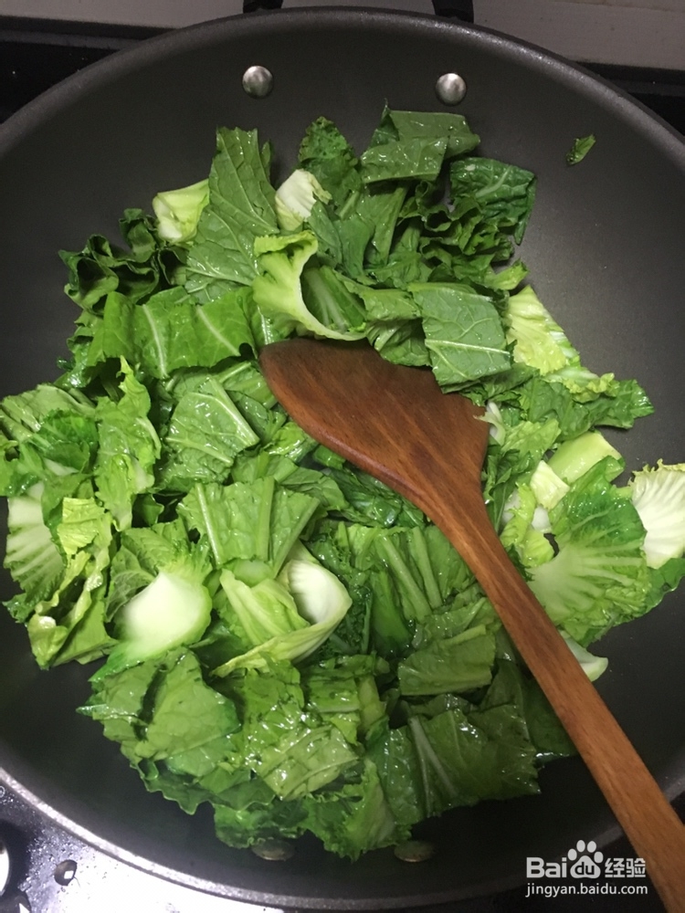 毫无压力做咸蛋芥菜炒饭