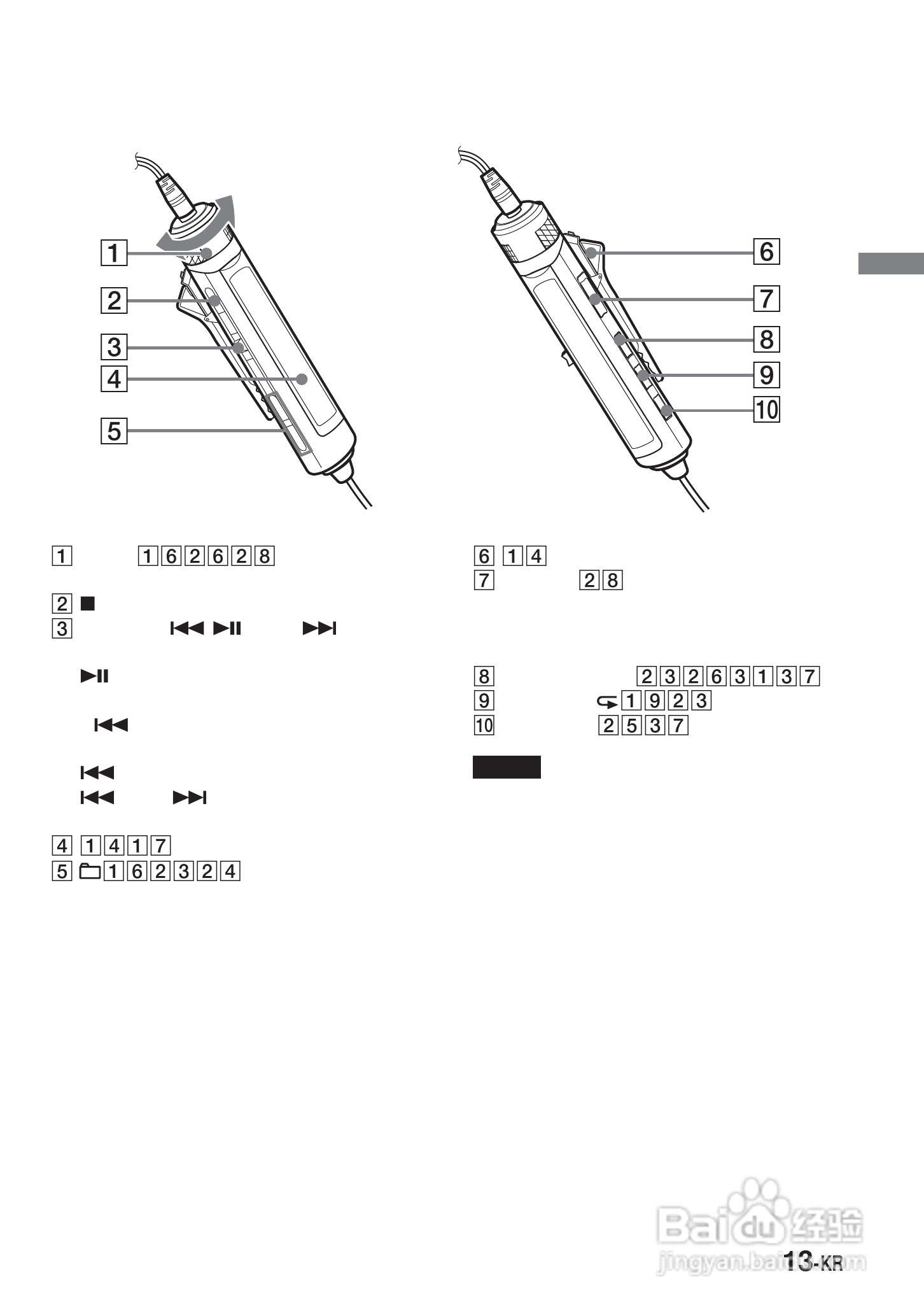 SONY DNE900LS随身听使用说明书:[10]