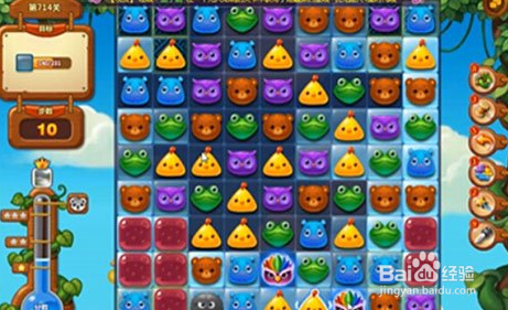 开心消消乐714关冰块消除攻略