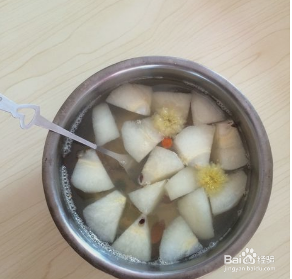 怎么自制冰糖雪梨