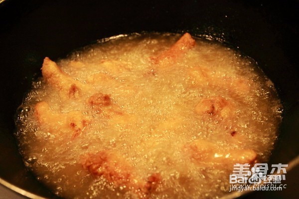 美味的黄金鸡腿