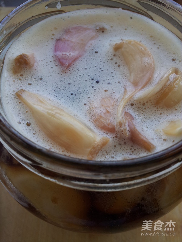 原味腌蒜和糖醋蒜