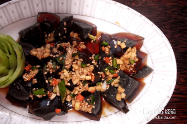 松花蛋的蘸汁怎么调