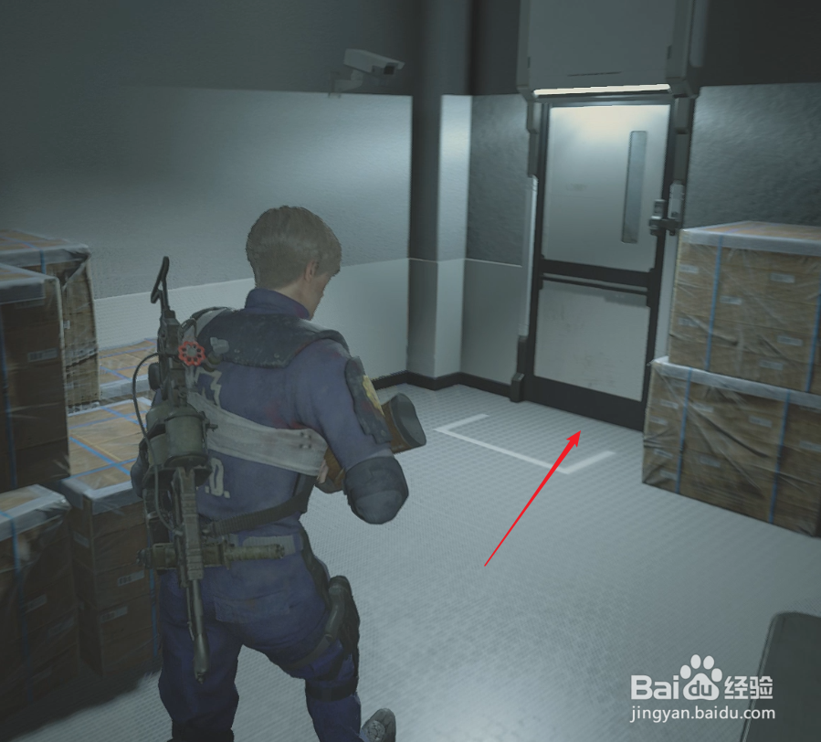 生化2重制版里昂里关攻略70:返回东区大堂