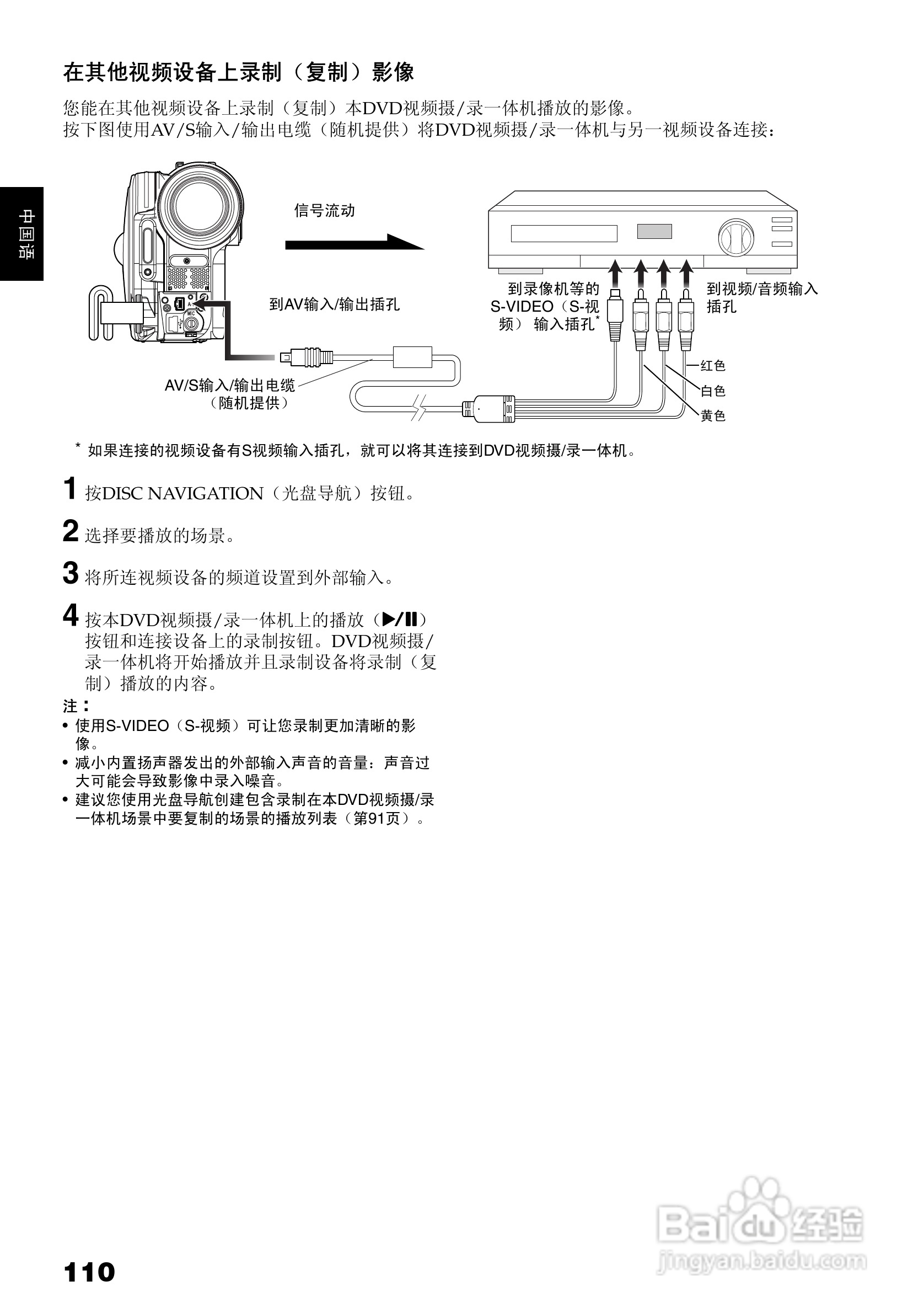 日立DZ-BX35E数码摄像机使用说明书:[11]