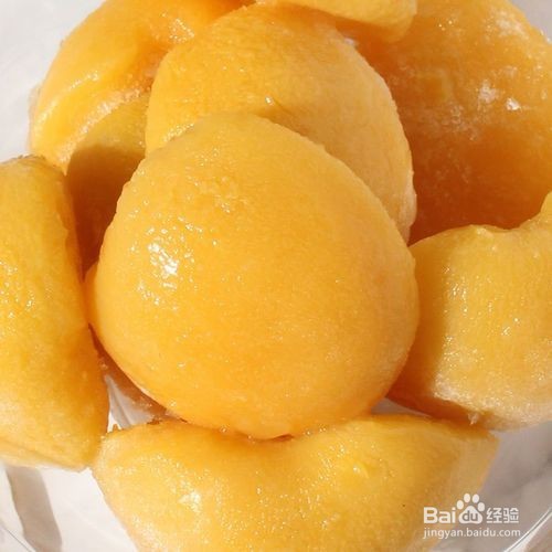 速冻黄桃怎么吃？
