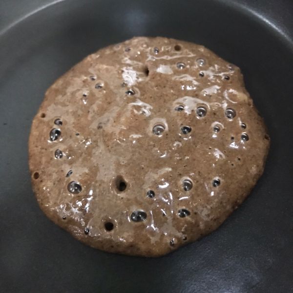 巧克力香蕉全麦松饼