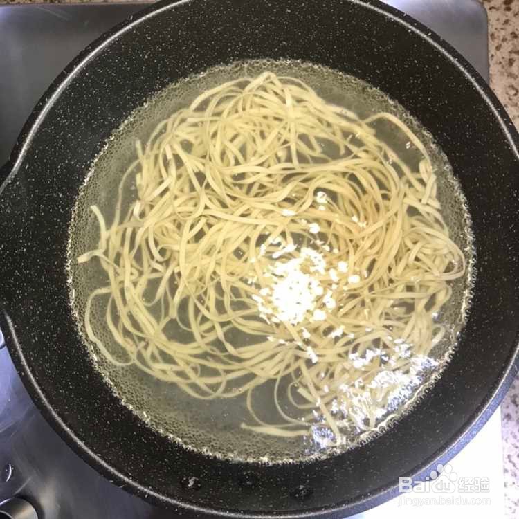 橄榄菜拌面的家常做法