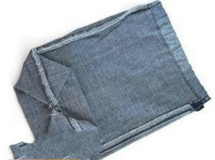 牛仔收纳袋!居然还可以装衣服哦!