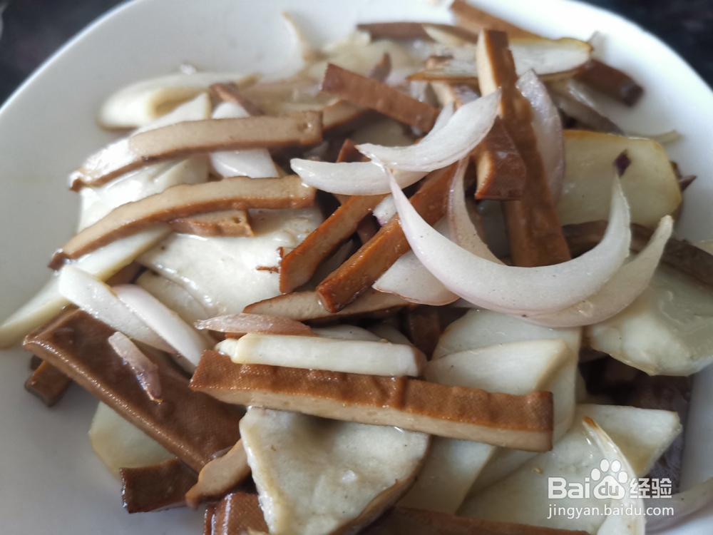 杏鲍菇炒干子条