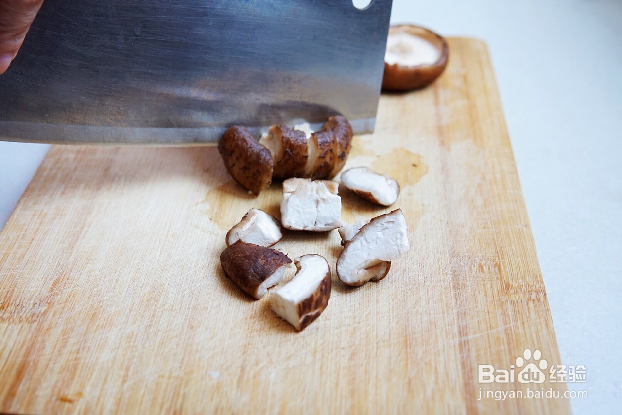 香菇卤肉饭的做法