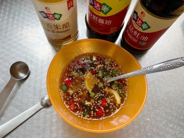 低脂捞汁海鲜荞麦面