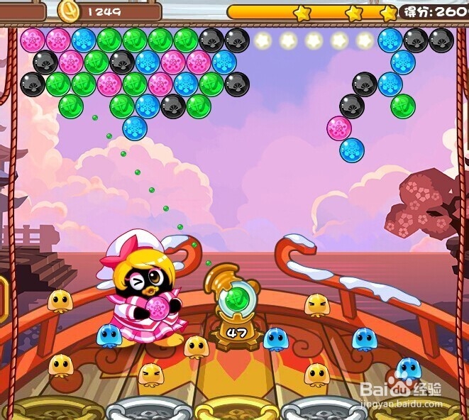 无敌泡泡王游戏攻略3关