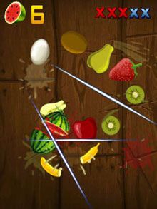 非常容易上手的手机游戏：水果忍者