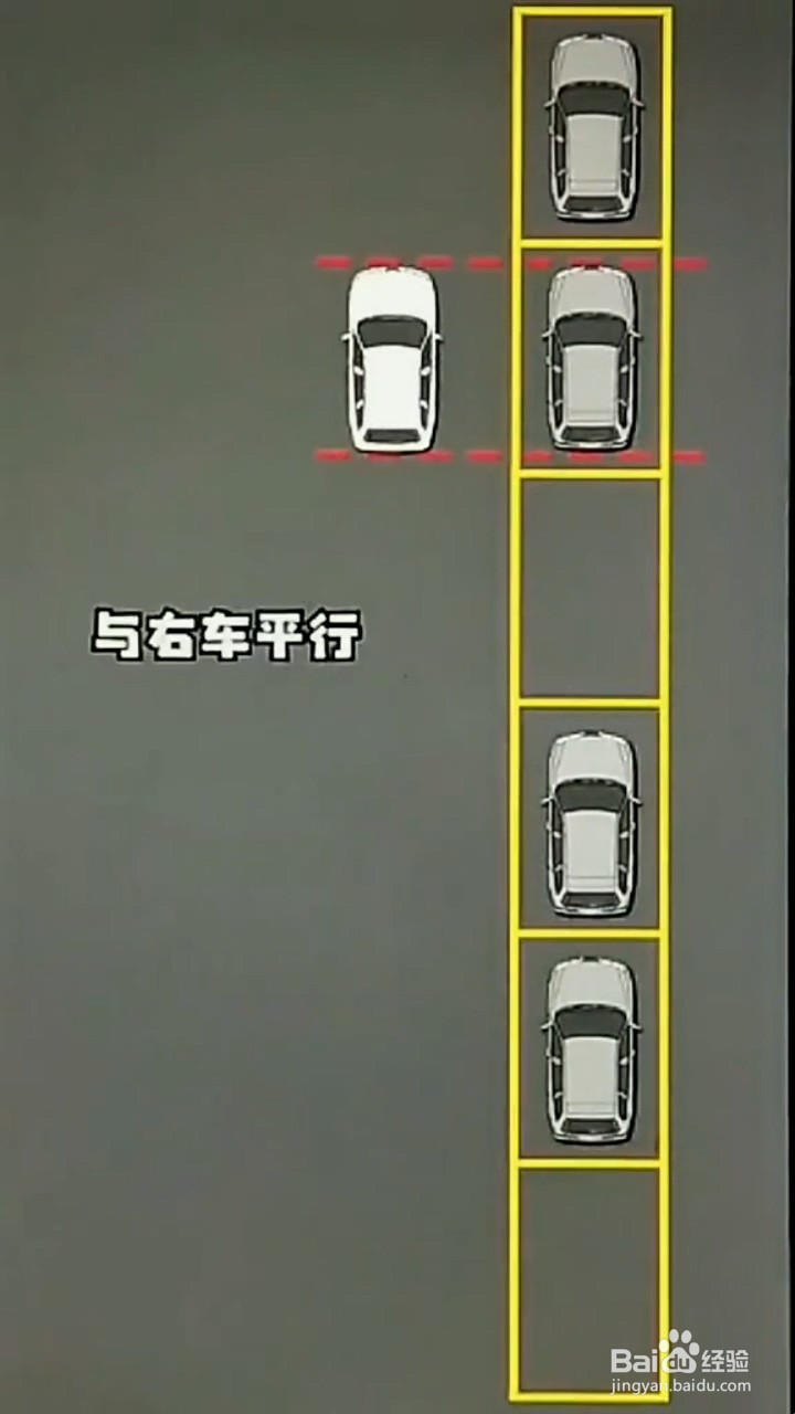 侧方停车的小技巧