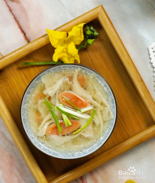 蘑菇汤如何制作