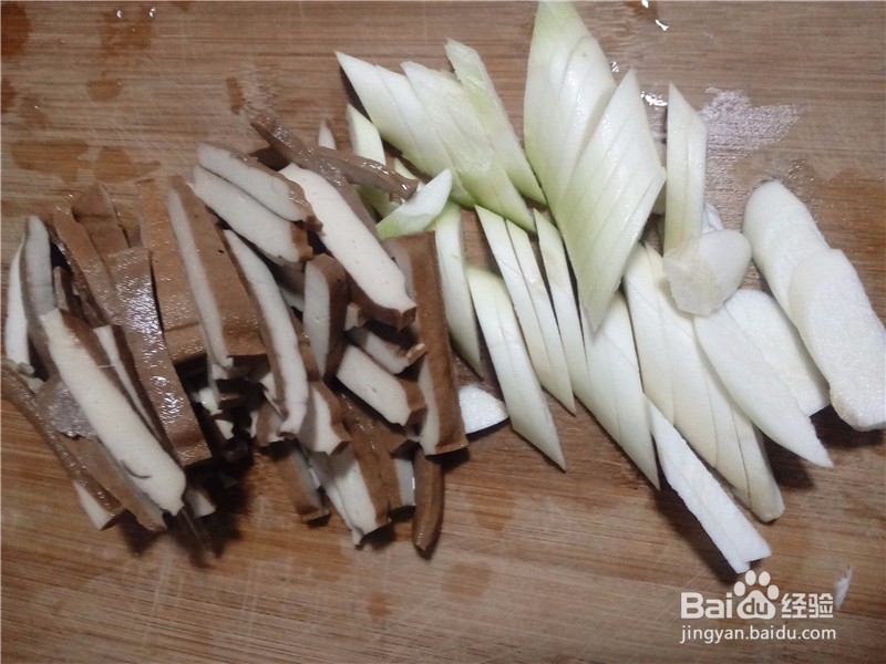 茭白炒雪菜皮豆干怎么好吃