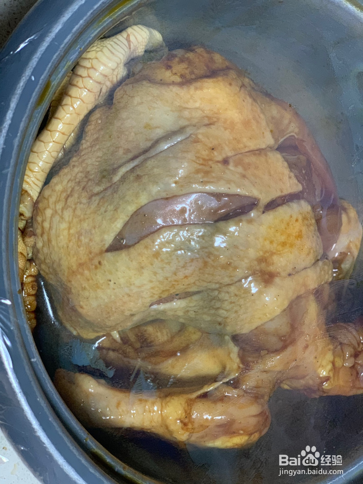 电饭煲自制烤鸡的做法