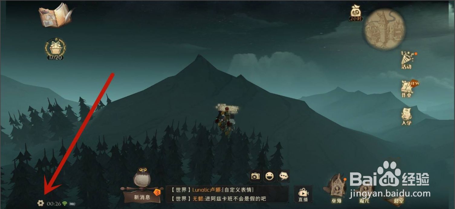 哈利波特魔法觉醒怎么查看公告