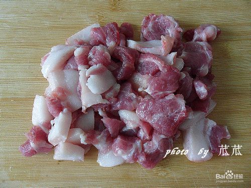 豆干炒肉片