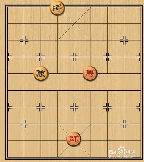 象棋中怎样用单马巧破单象