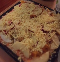 芝士椰油底薄饼水果挞比萨的做法