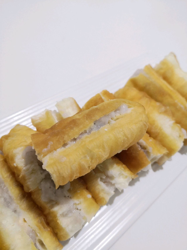 油条酿芝士虾滑