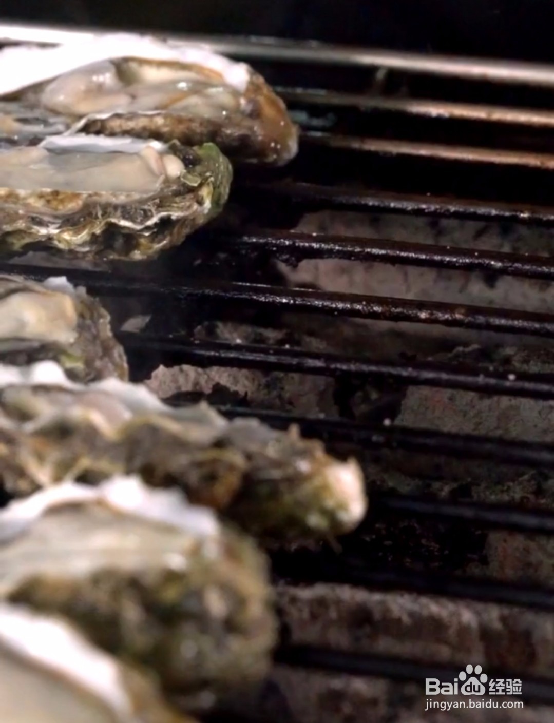 学做烧烤生蚝