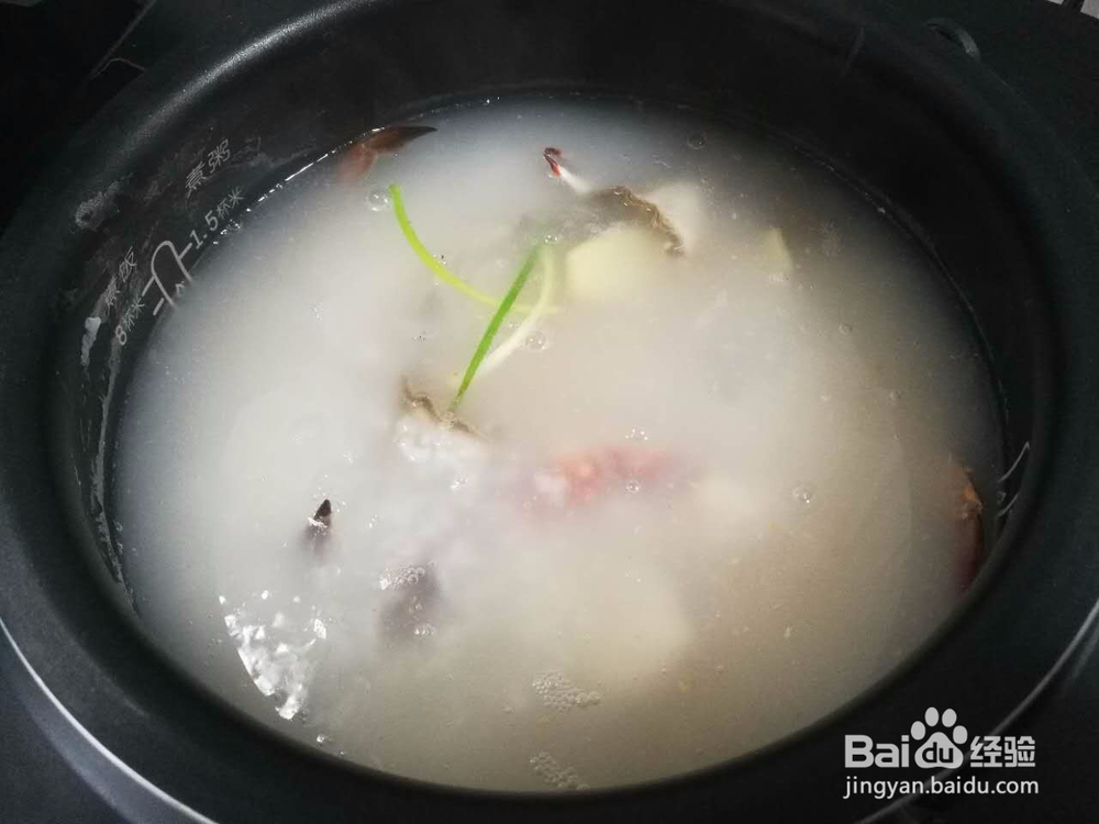 苗府蟹粥的做法