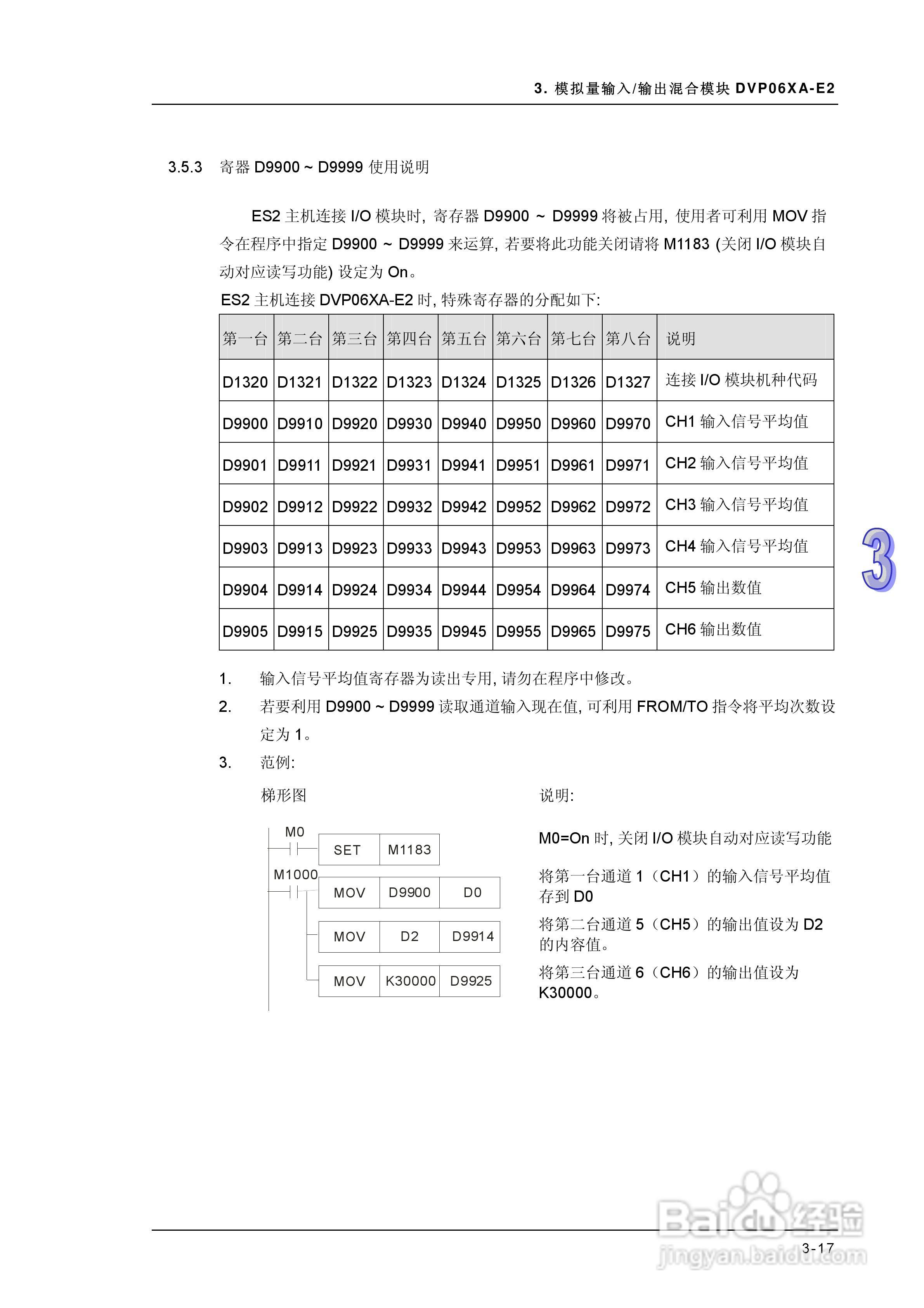 DVP-ES2模块操作手册:[7]