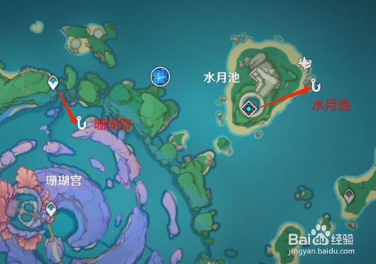 原神2.1版本稻妻钓鱼点在哪