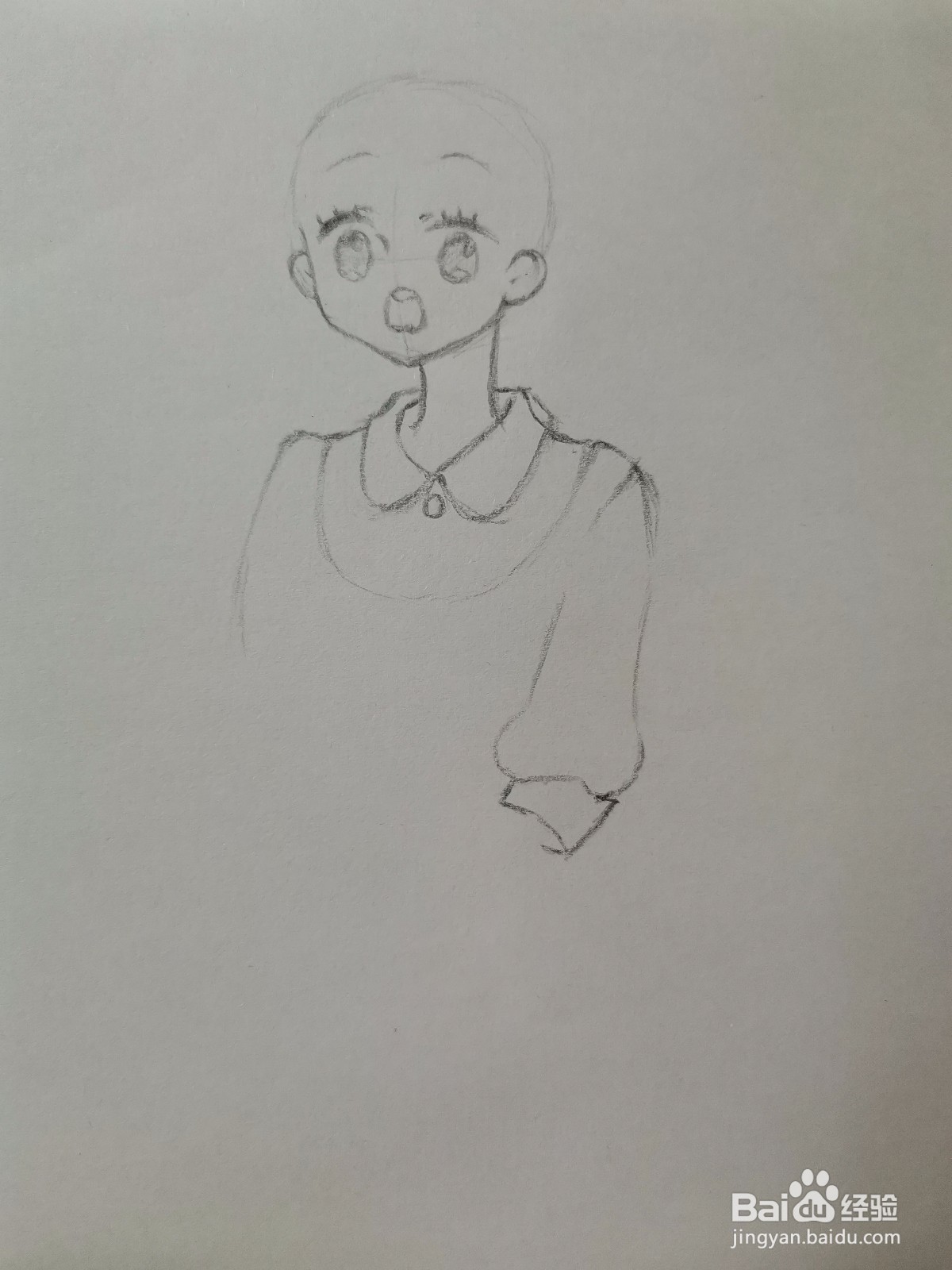 怎么画人物插画线稿？