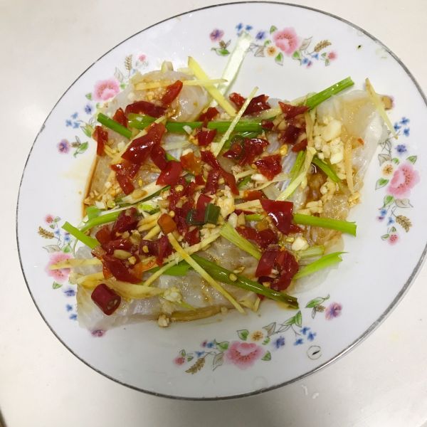 香辣清蒸龙利鱼