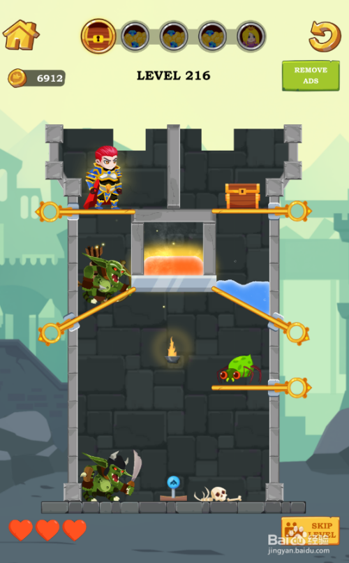 Little Heroes Rescue的Level 216怎样通关