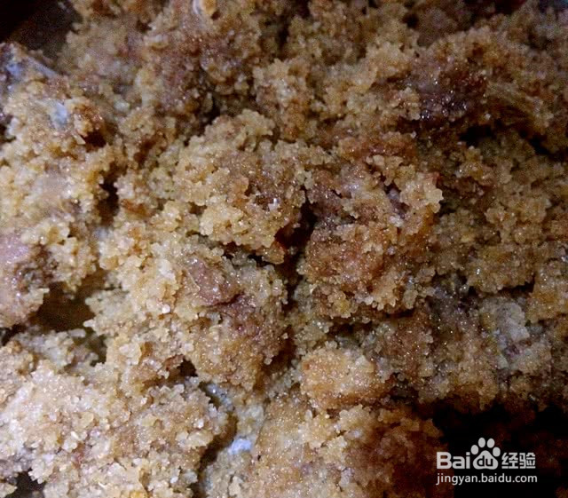 佐酒佳肴粉蒸羊排的做法