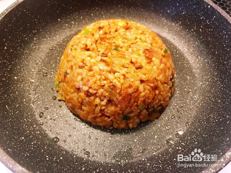 泡菜起司炒饭怎么做