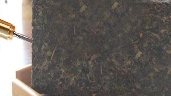 茯茶这么喝？怎么切啊