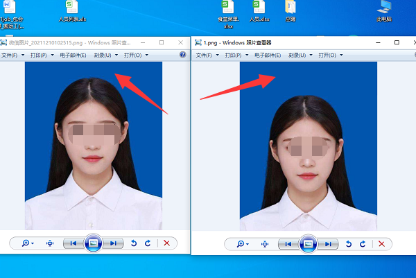 证件照头部上方空隙不足怎么调整