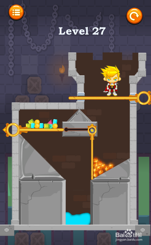 怎样通过Caio Hero Rescue的Level 27？