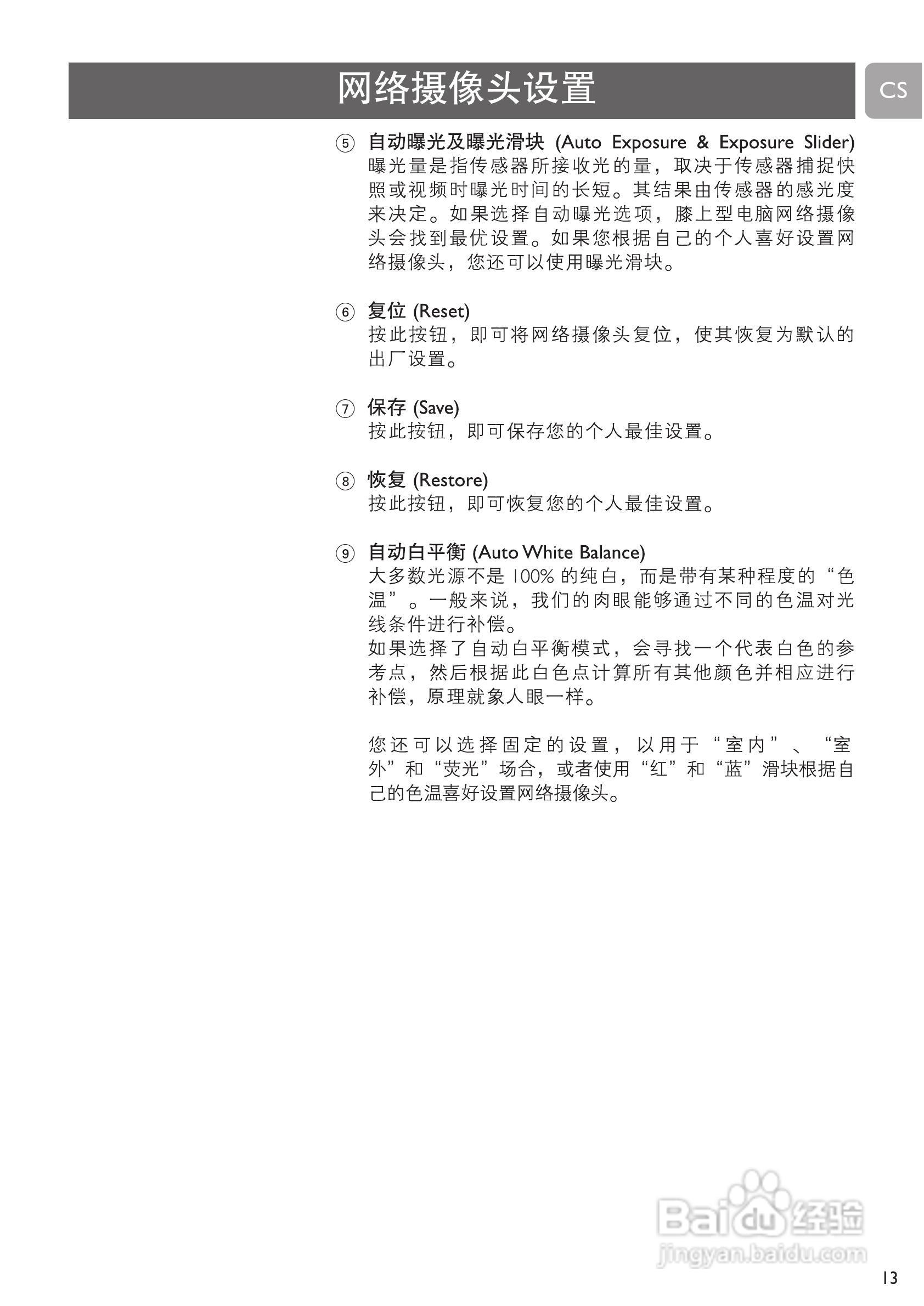 PHILIPS SPC610NC摄像头说明书:[2]