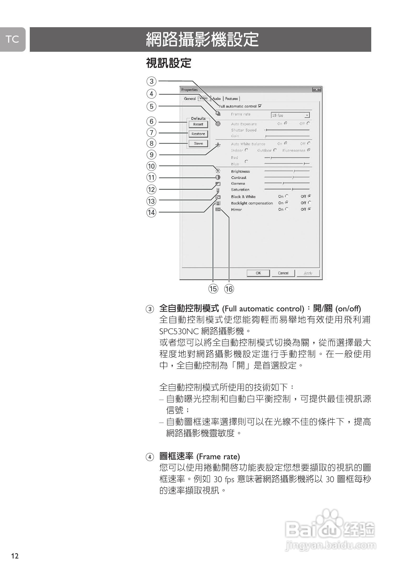 PHILIPS SPC530NC摄像头说明书:[2]