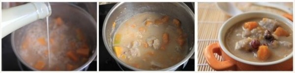 奶香芡实香芋羹