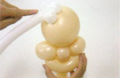 魔法气球造型系列之气球卡通公仔大力水手（上）