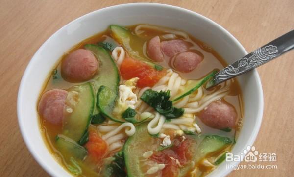 跟我学做大家都喜欢的混汤面