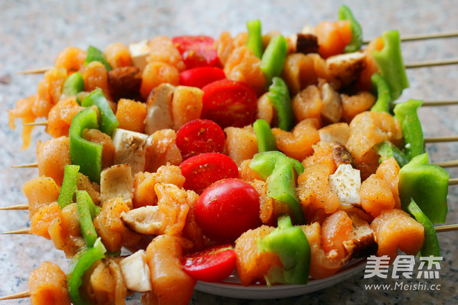 香嫩鸡肉串的做法