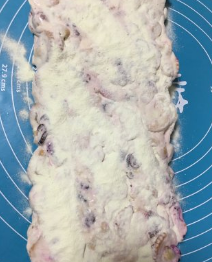 教你做火龙果草莓彩色雪花酥