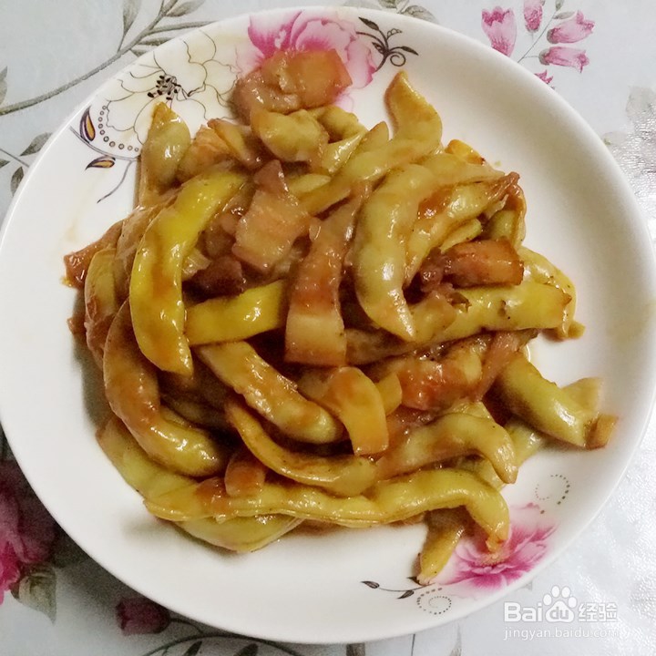 家常炖豆角的做法