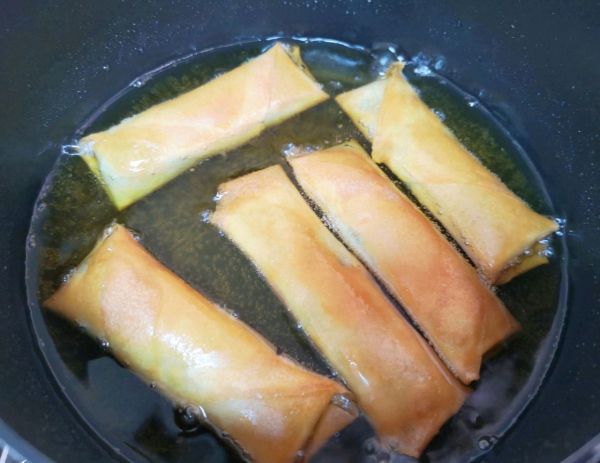 茴香大肉馅春卷