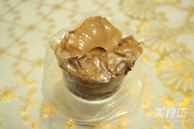圣诞树桩蛋糕